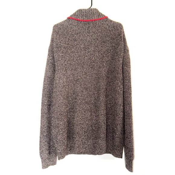 NWT Mutual Weave Men's Turtleneck Knit Cotton/Nylon/Wool Blend Sweater Size XXL - Picture 2 of 7